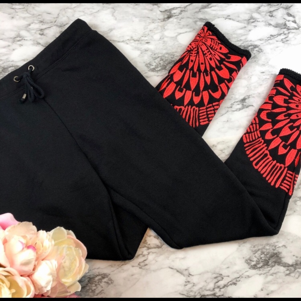 Mara Hoffman Active- Embroidered Lounge pants